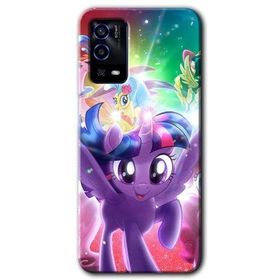Oppo A55 Pony Baskılı Uyumlu Silikon Kılıf