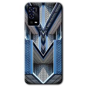 Oppo A55 Retro Building Baskılı Uyumlu Silikon Kılıf