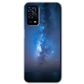 Oppo A55 Samanyolu Baskılı Uyumlu Silikon Kılıf