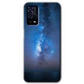 Oppo A55 Samanyolu Baskılı Uyumlu Silikon Kılıf