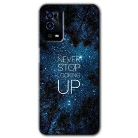 Oppo A55 Stars Wallpaper Baskılı Uyumlu Silikon Kılıf