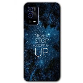 Oppo A55 Stars Wallpaper Baskılı Uyumlu Silikon Kılıf