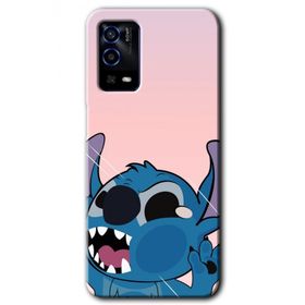Oppo A55 Stitch Baskılı Uyumlu Silikon Kılıf