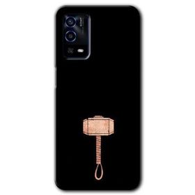 Oppo A55 Thor Çekiç Baskılı Uyumlu Silikon Kılıf