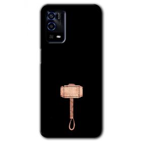 Oppo A55 Thor Çekiç Baskılı Uyumlu Silikon Kılıf