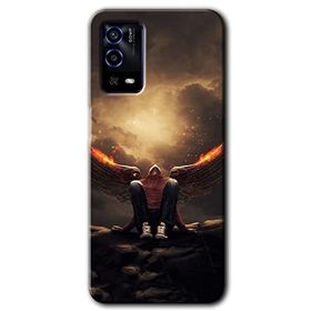 Oppo A55 Wings of Power Baskılı Uyumlu Silikon Kılıf