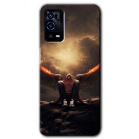 Oppo A55 Wings of Power Baskılı Uyumlu Silikon Kılıf