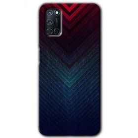 Oppo A72 Abstract 4 Baskılı Uyumlu Silikon Kılıf