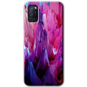 Oppo A72 Abstraction Sharp Baskılı Uyumlu Silikon Kılıf