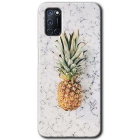 Oppo A72 Ananas Baskılı Uyumlu Silikon Kılıf