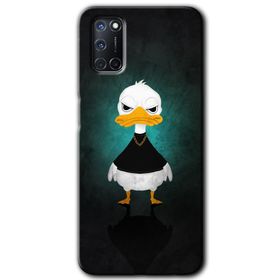 Oppo A72 Angry Duck Baskılı Uyumlu Silikon Kılıf