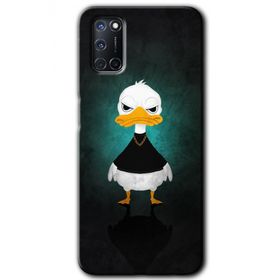 Oppo A72 Angry Duck Baskılı Uyumlu Silikon Kılıf