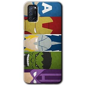 Oppo A72 Avengers 1 Baskılı Uyumlu Silikon Kılıf