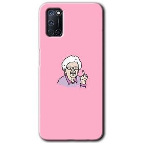 Oppo A72 Bad Grandmother Baskılı Uyumlu Silikon Kılıf