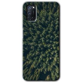 Oppo A72 Çam Ağacı Ormanı Baskılı Uyumlu Silikon Kılıf