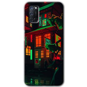 Oppo A72 China Street Baskılı Uyumlu Silikon Kılıf