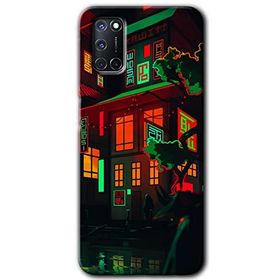 Oppo A72 China Street Baskılı Uyumlu Silikon Kılıf