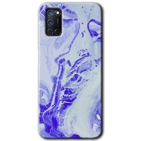 Oppo A72 Cranny Liquid Wall Baskılı Uyumlu Silikon Kılıf