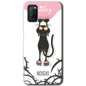 Oppo A72 Dark Sunday Baskılı Uyumlu Silikon Kılıf