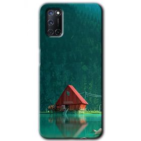 Oppo A72 House In Woods Baskılı Uyumlu Silikon Kılıf