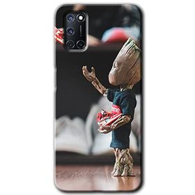 Oppo A72 I am Groot Baskılı Uyumlu Silikon Kılıf