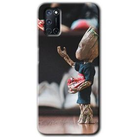 Oppo A72 I am Groot Baskılı Uyumlu Silikon Kılıf