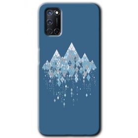 Oppo A72 İceberg Baskılı Uyumlu Silikon Kılıf