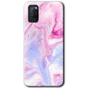 Oppo A72 Kabarmış Leke Baskılı Uyumlu Silikon Kılıf