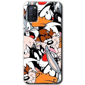 Oppo A72 Karakterler Baskılı Uyumlu Silikon Kılıf