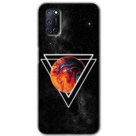 Oppo A72 Kızıl Gezegen Baskılı Uyumlu Silikon Kılıf
