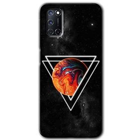 Oppo A72 Kızıl Gezegen Baskılı Uyumlu Silikon Kılıf