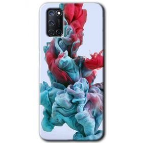 Oppo A72 Renkli Karışım Baskılı Uyumlu Silikon Kılıf
