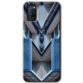 Oppo A72 Retro Building Baskılı Uyumlu Silikon Kılıf