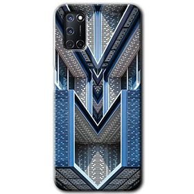 Oppo A72 Retro Building Baskılı Uyumlu Silikon Kılıf