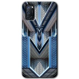 Oppo A72 Retro Building Baskılı Uyumlu Silikon Kılıf