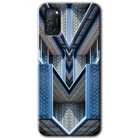 Oppo A72 Retro Building Baskılı Uyumlu Silikon Kılıf