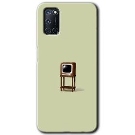 Oppo A72 Retro TV Baskılı Uyumlu Silikon Kılıf