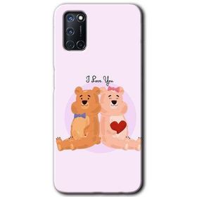 Oppo A72 Sevgili Ayıcık Baskılı Uyumlu Silikon Kılıf