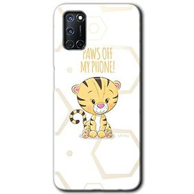 Oppo A72 Sevimli Kedi 1 Baskılı Uyumlu Silikon Kılıf