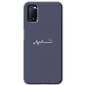 Oppo A72 Sigara Zararlıdır Baskılı Uyumlu Silikon Kılıf