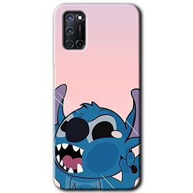 Oppo A72 Stitch Baskılı Uyumlu Silikon Kılıf