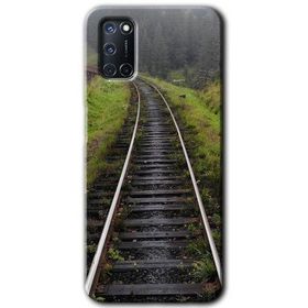Oppo A72 Tren Yolu Baskılı Uyumlu Silikon Kılıf