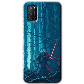 Oppo A72 Uyumlu Portakal Çiçeği Baskılı Silikon Kılıf