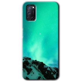 Oppo A72 Uyumlu Portakal Çiçeği Baskılı Silikon Kılıf