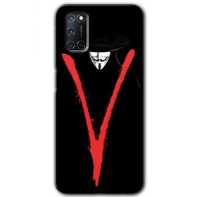 Oppo A72 V for Baskılı Uyumlu Silikon Kılıf