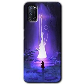 Oppo A72 Wanderer Silhouette Baskılı Uyumlu Silikon Kılıf