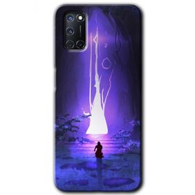 Oppo A72 Wanderer Silhouette Baskılı Uyumlu Silikon Kılıf