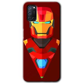 Oppo A72 Yarım Mermer Baskılı Uyumlu Silikon Kılıf