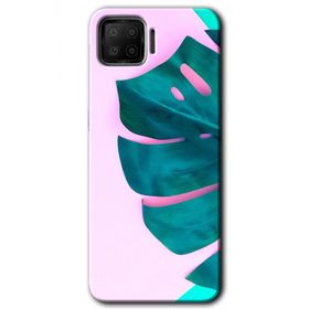 Oppo A73 3D Yaprak Baskılı Uyumlu Silikon Kılıf