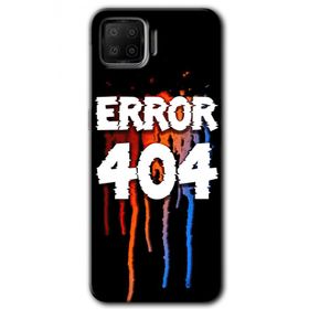 Oppo A73 404 Error Baskılı Uyumlu Silikon Kılıf